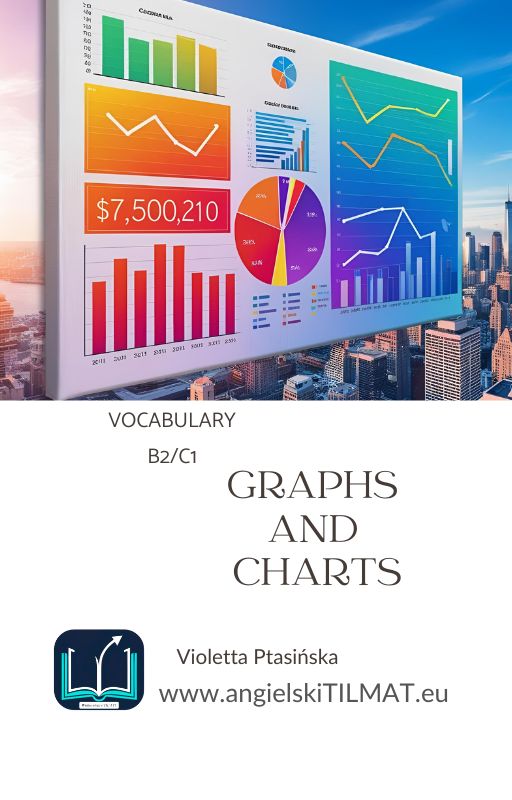 Kolorowa okładka przedstawiająca wykresy giełdowe.