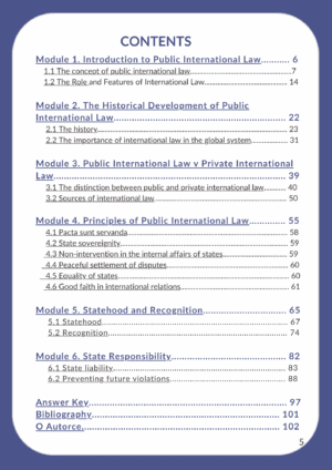 English for Public International Law